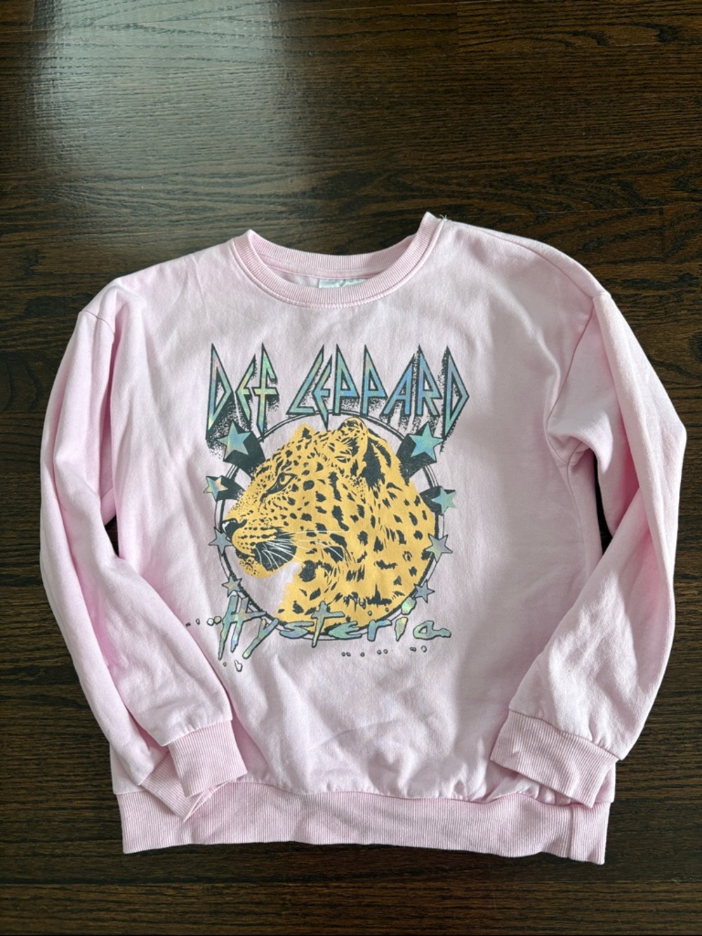 Pink Kids' Graphic Sweatshirt